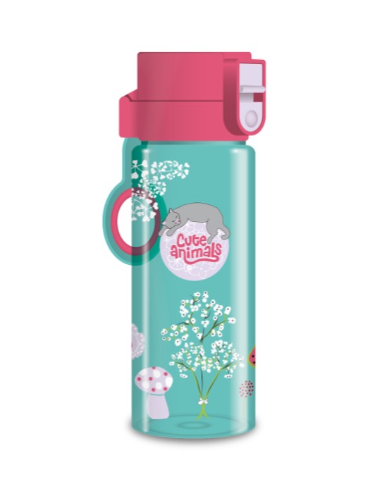 Бутилка Ars Una Cute Animals Kitten 475 мл, BPA free