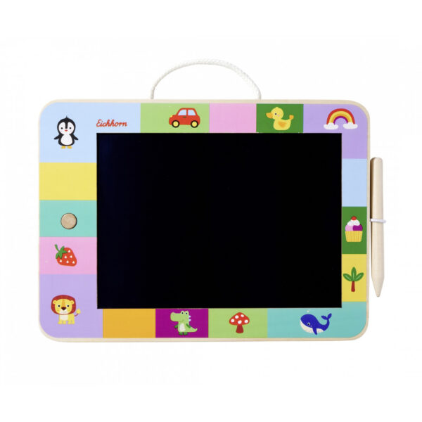 Eichhorn LCD скицник с дървен стилус и бутон за изтриване