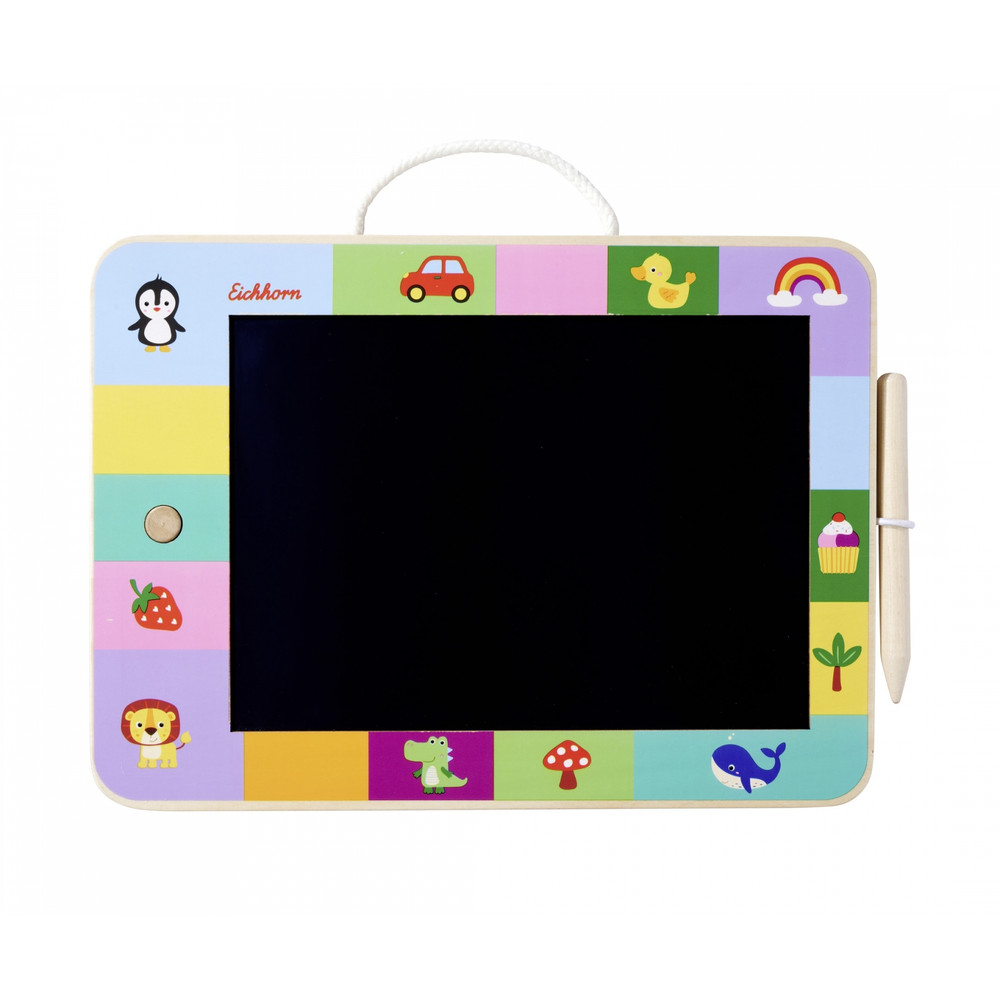 Eichhorn LCD скицник с дървен стилус и бутон за изтриване