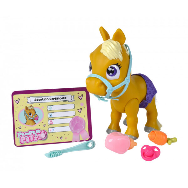 Pamper Petz пони с руса опашка и цветна изненада Simba