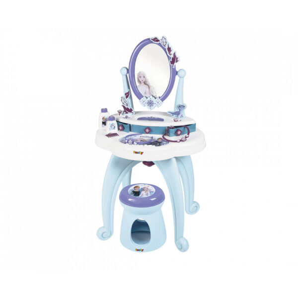 Frozen тоалетка със столче и свалящ се плот Smoby