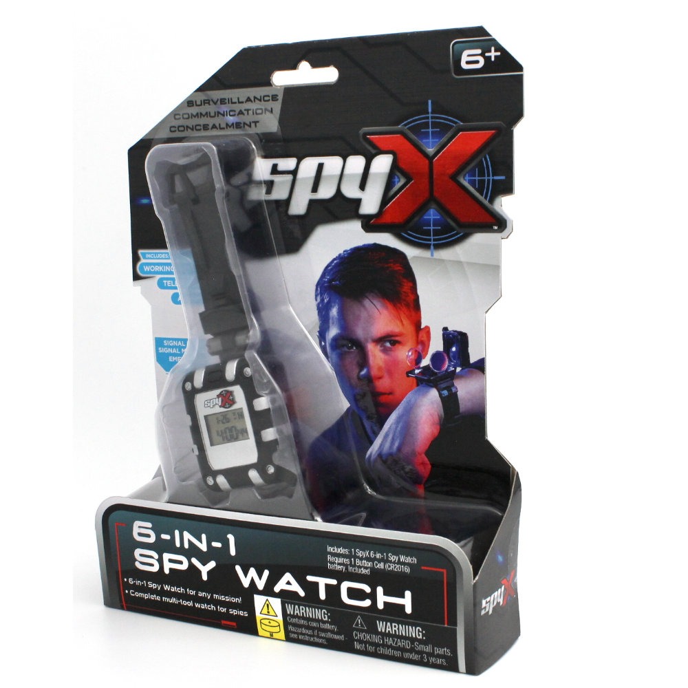 SpyX – шпионски часовник 6 в 1 с далекоглед и светлина - Image 9