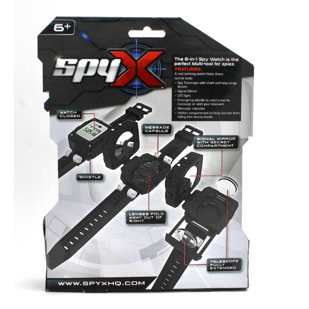 SpyX – шпионски часовник 6 в 1 с далекоглед и светлина - Image 11
