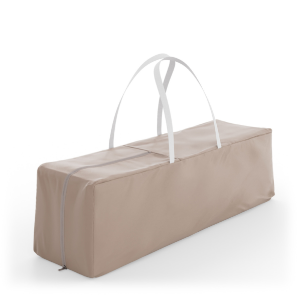 Kinderkraft LEODY UP – сгъваема бебешка кошара, бежова