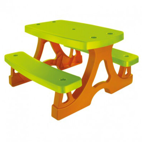 Детска маса с две пейки за пикник Mochtoys 10722