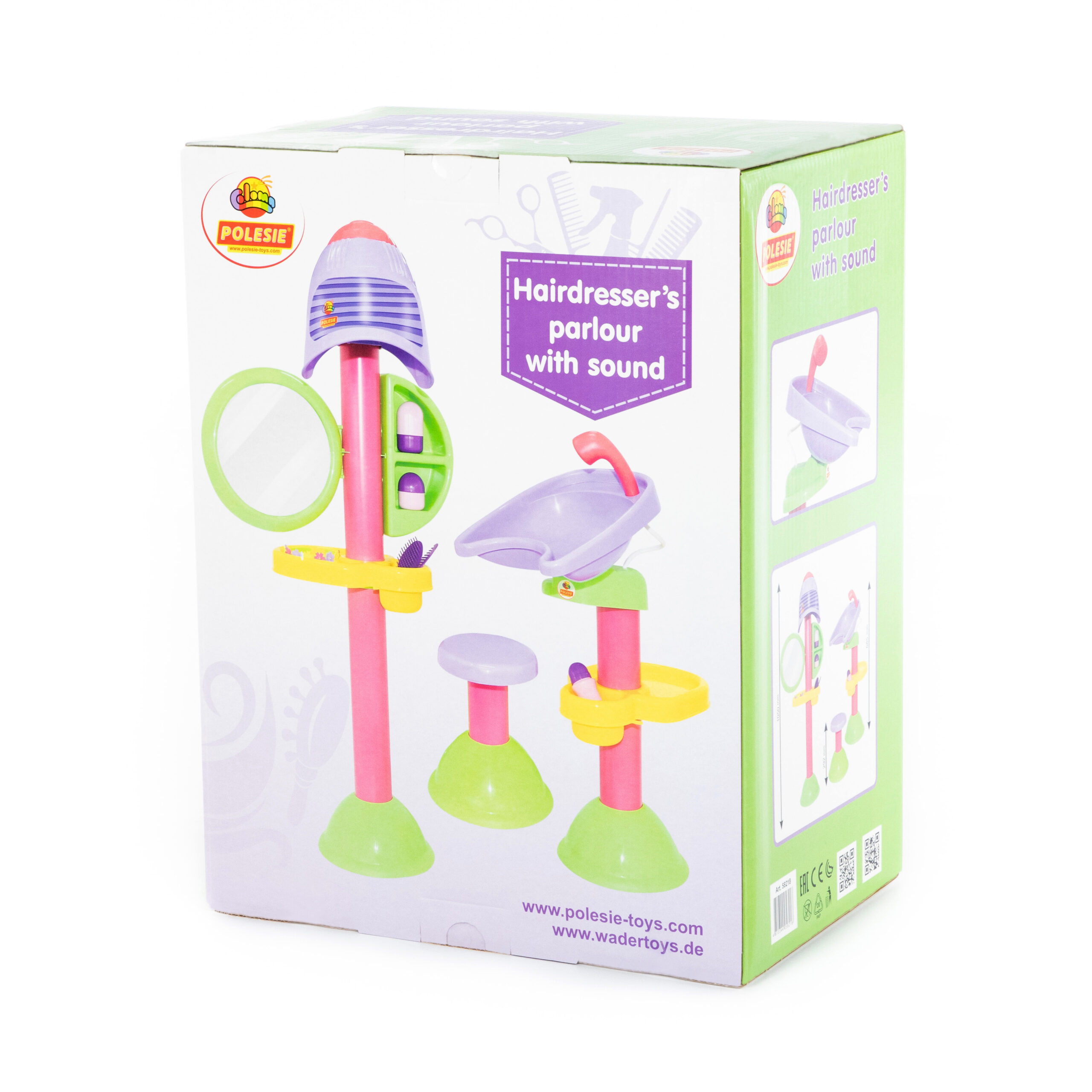 Polesie Toys фризьорски салон 58218 със столче - Image 6