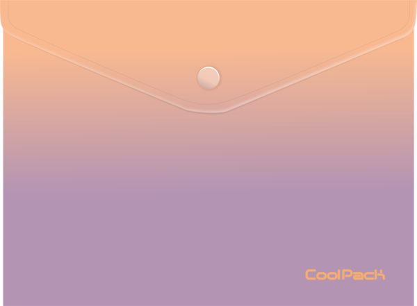 Папка с копче A4 CoolPack Gradient Berry