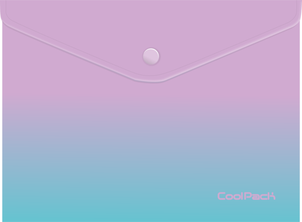Папка с копче A4 CoolPack Gradient Blueberry