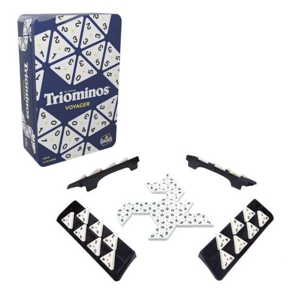 Goliath Triominos Tour Edition – игра в метална кутия