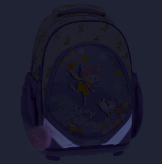 Ученическа раница Ars Una Anatomy M Keep Rolling - Image 6