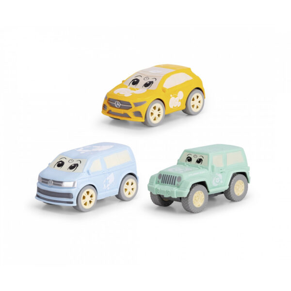 ABC Cozy Friends – стисни и потегли с количка 11 см