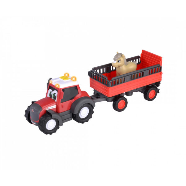 ABC Massey Ferguson – превози кончето с трактор и ремарке