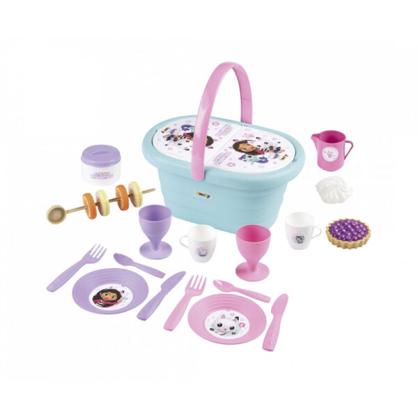 Пикник с Gabby – кошничка Smoby с прибори и съдове