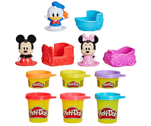Play-Doh Disney Junior – Мики, Мини и Доналд с печати и превозни средства