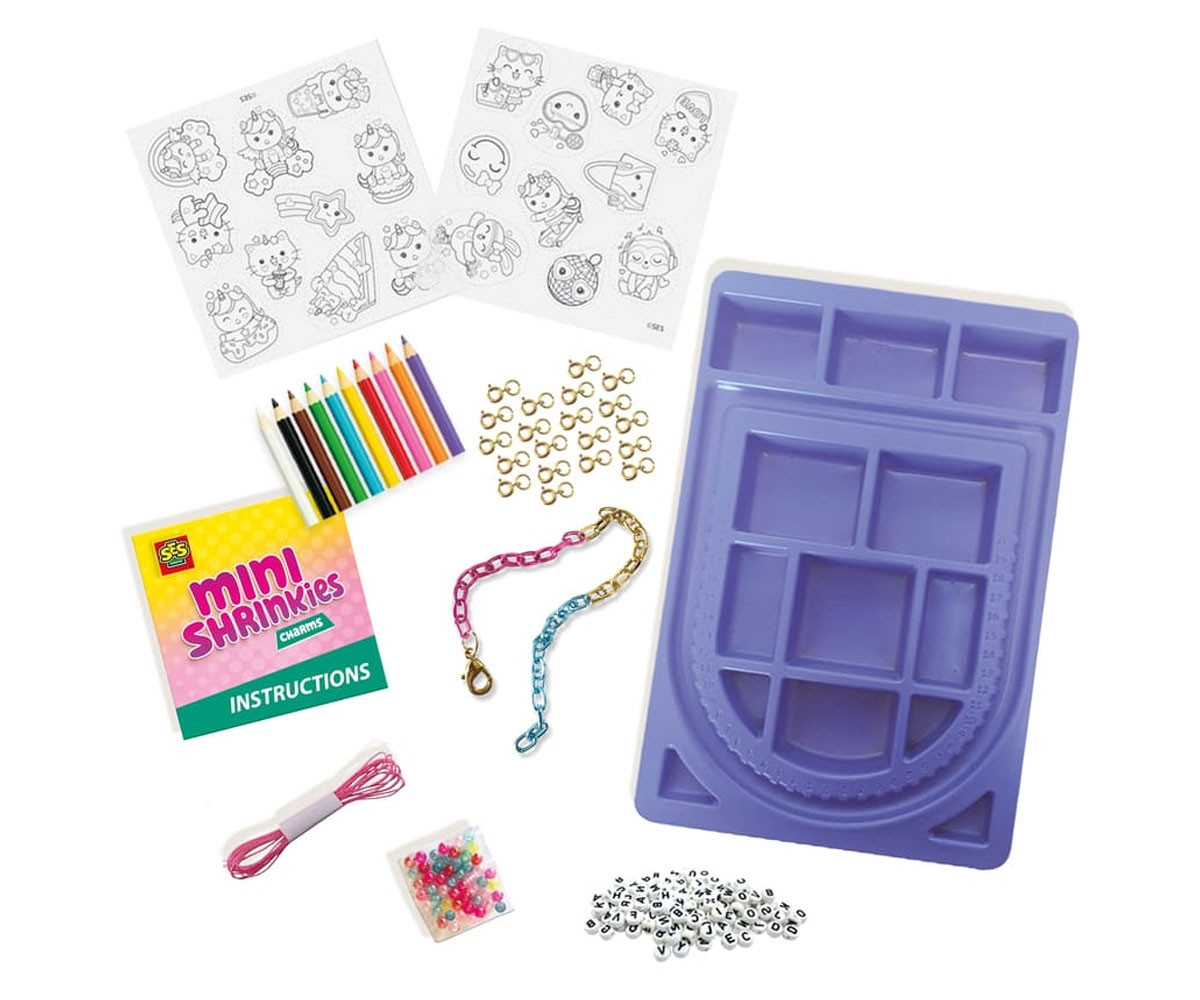 Студио за гривни SES Mini Shrinkies с 20 талисмана