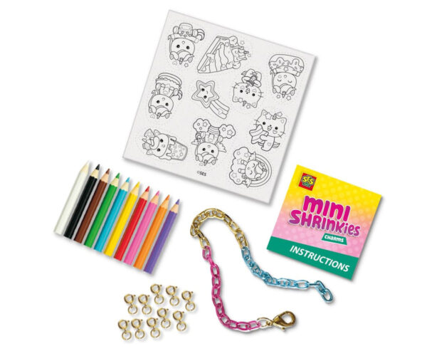 Гривна с талисмани SES Mini Shrinkies Unicorn Sweeties