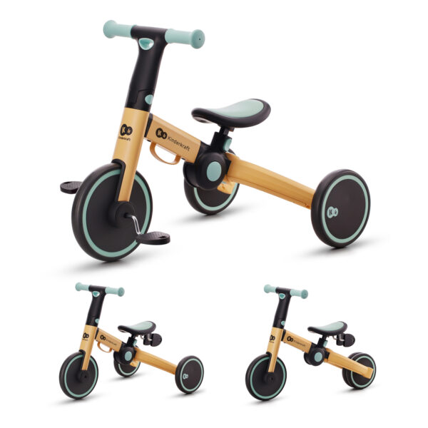 Kinderkraft 4TRIKE 3в1 Blue триколка и баланс колело