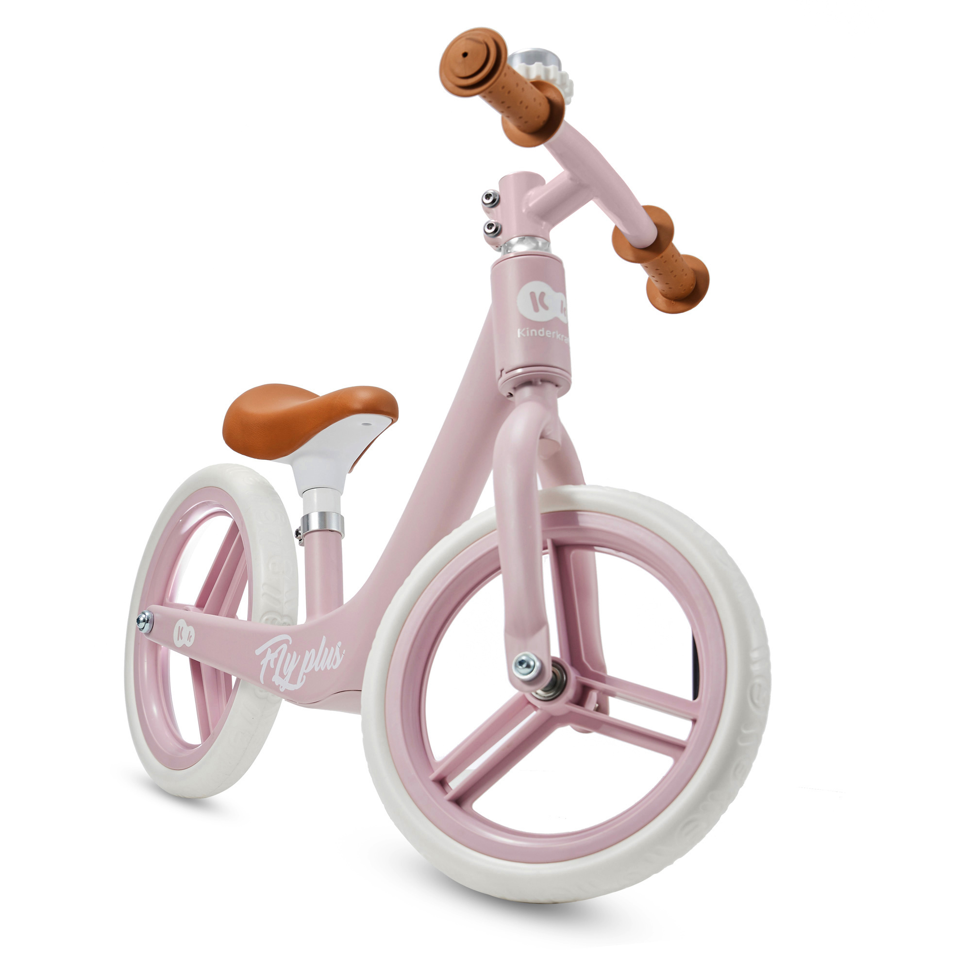 Kinderkraft FLY PLUS баланс колело Powder Pink - Image 5
