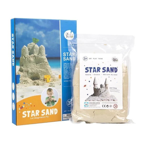 Лунен пясък за моделиране Jarmelo Star Sand, 1 кг