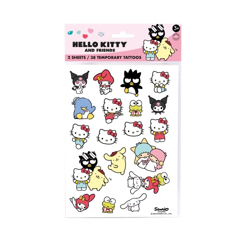 Временни детски татуировки Hello Kitty, 38 броя