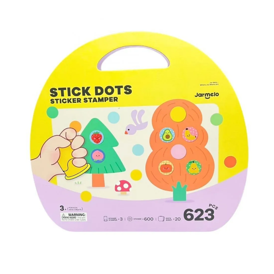 Картини със стикери Jarmelo Stick Dots