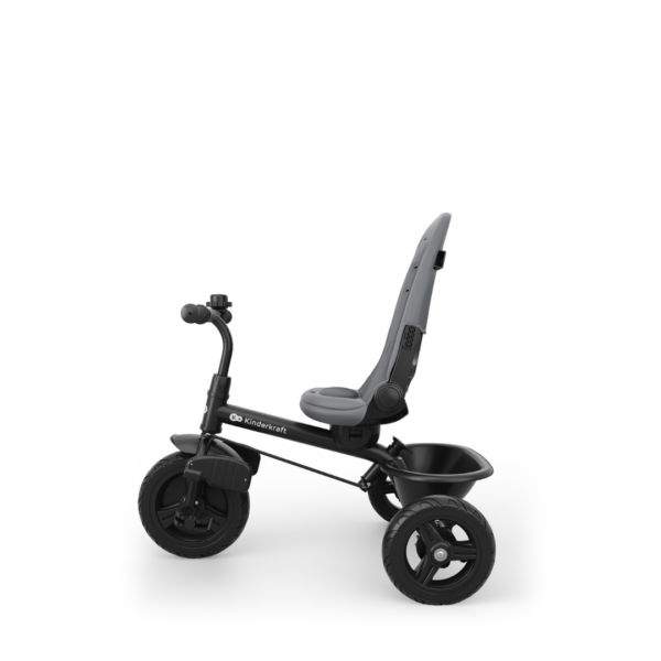 Триколка Kinderkraft ASTON 2 PLUS, сива