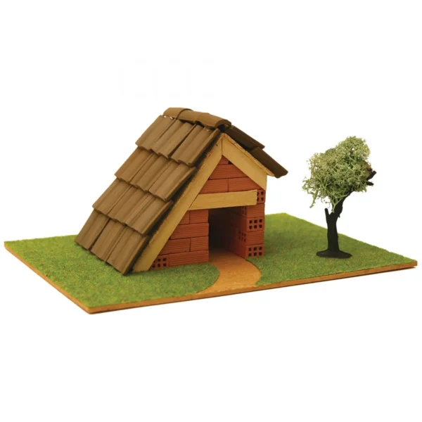 Къща за построяване Domus Kits Starter 1 с керамични тухлички
