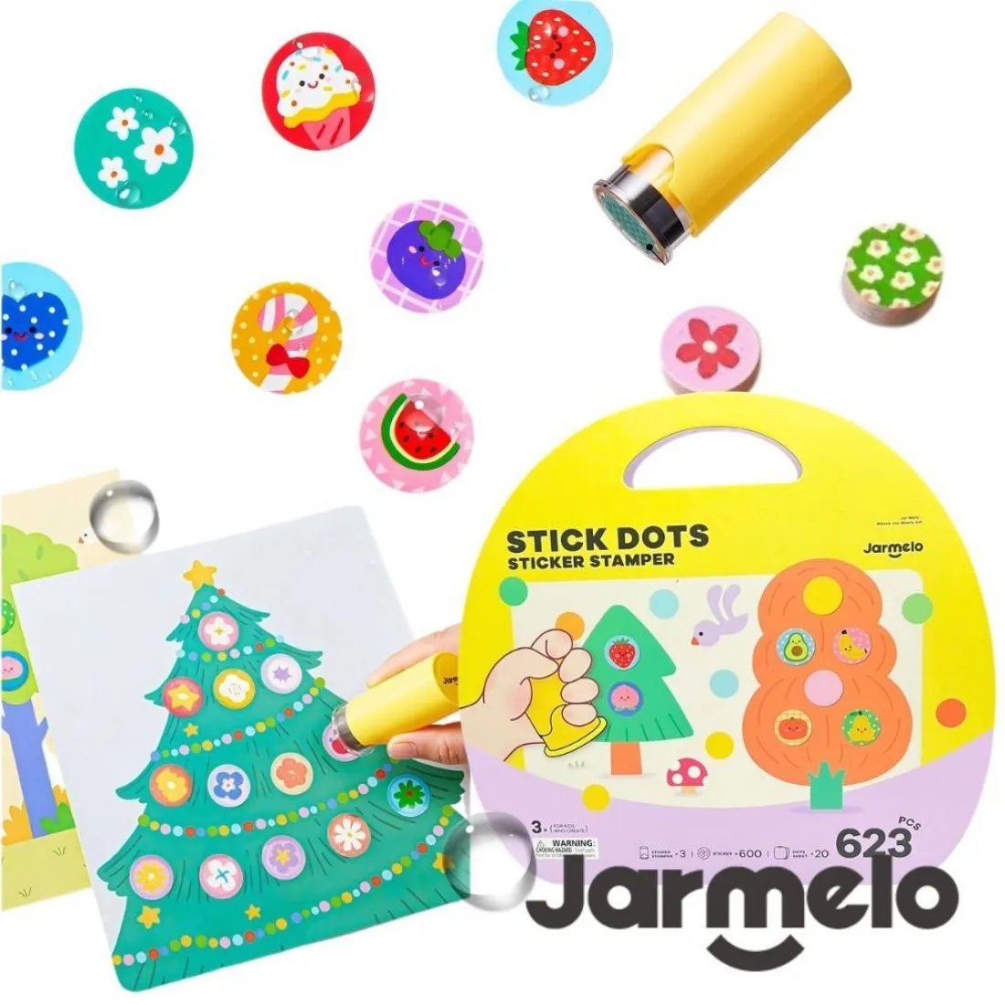 Картини със стикери Jarmelo Stick Dots - Image 2