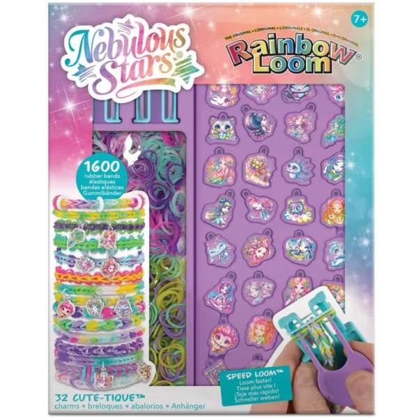 Гривни от ластици Nebulous Stars Rainbow Loom с 1600 ластика