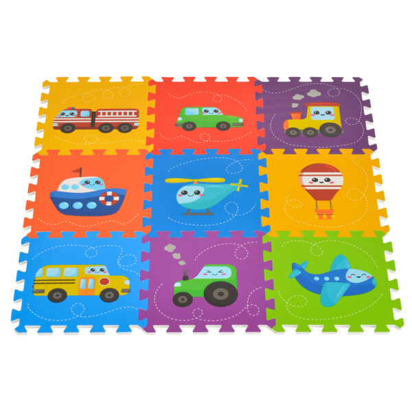Мек пъзел Moni Toys Vehicle 0392, 9 части