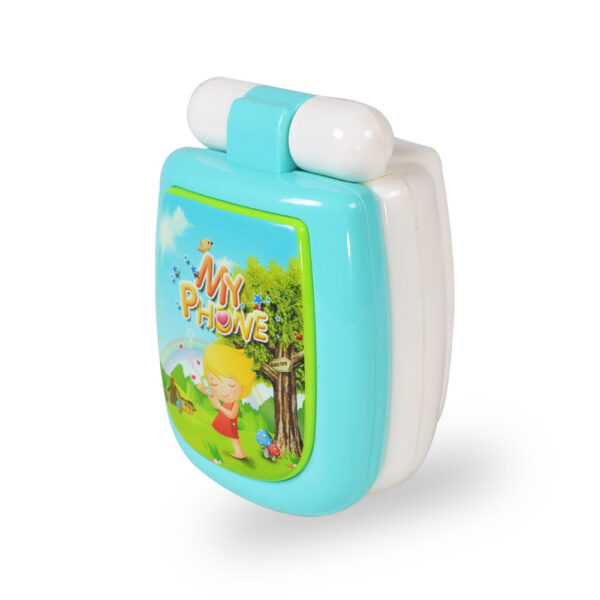 Музикален телефон с капаче Moni Toys K999-95B, зелен