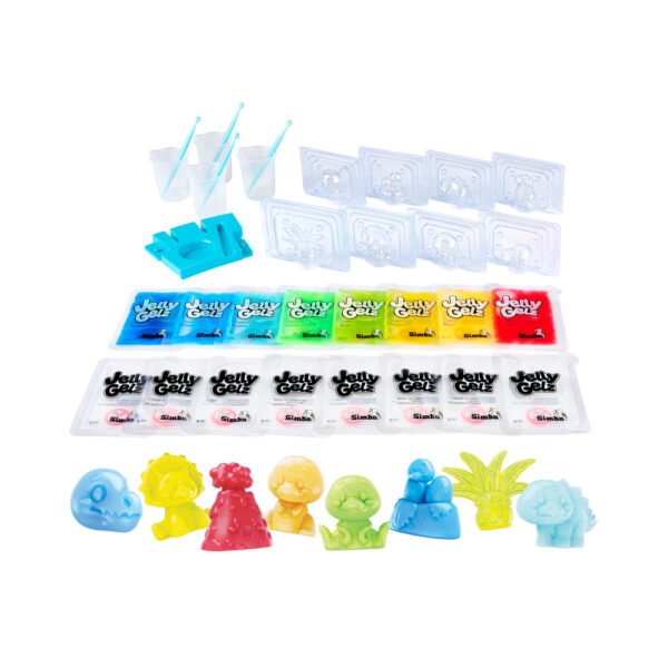 Jelly Gelz Dinos – отливане на меки динозаври – Simba