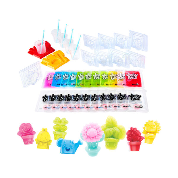 Jelly Gelz Flower Deluxe – мека цветна градина – Simba