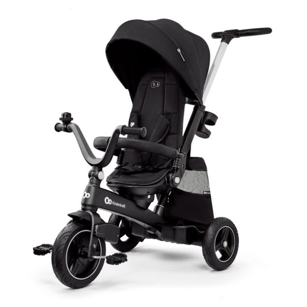 Триколка Kinderkraft EASYTWIST, черна