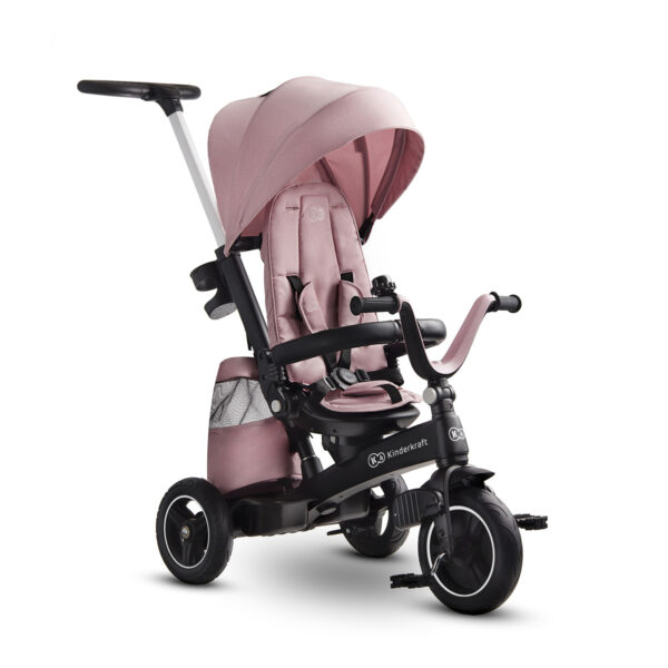 Триколка Kinderkraft EASYTWIST, розова