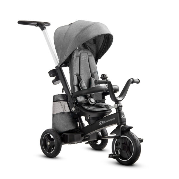 Триколка Kinderkraft EASYTWIST, сива, 5в1
